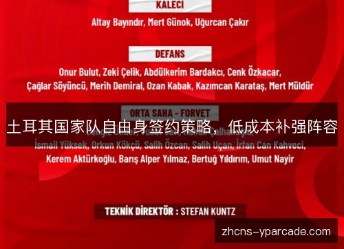 土耳其国家队自由身签约策略，低成本补强阵容